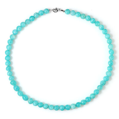 Collana in argento con Amazzonite