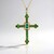 Collier en argent et Emeraude de Zambie (Gems en Vogue)