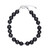 Bracciale in argento con Shungite