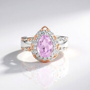 Anillo en plata con Cuncita de Brasil (Gems en Vogue)