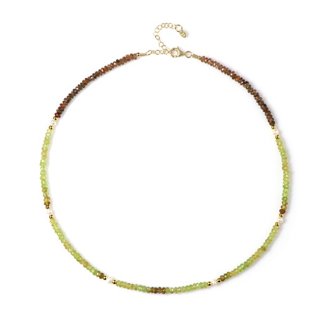 Sphene Silver Necklace