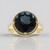Anello in oro con Topazio Blu Londra