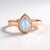 Anello in argento con Opale di Welo (Adela Silber)