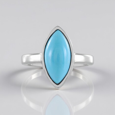 Bague en argent et Turquoise