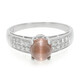 Bague en argent et Scapolite œil-de-chat