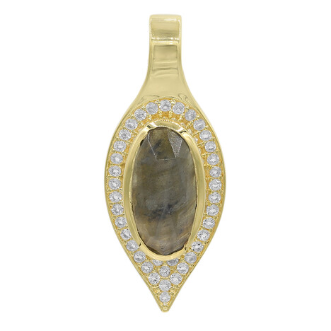 Pendentif en argent et Labradorite