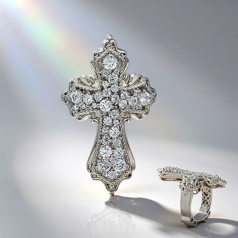 Anello in argento con Zircone (Dallas Prince Designs)