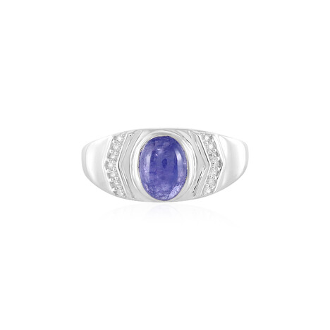 Bague en argent et Tanzanite