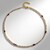 Collana in argento con Zircone Fancy