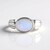 Anello in argento con Opale Australiano