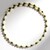 Collana rigida in acciaio con Diopside Russo (Riya)