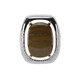 Ciondolo in argento con Legno Fossile (dagen)