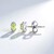 Orecchini in argento con Peridoto