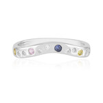 Ceylon Blue Sapphire Silver Ring