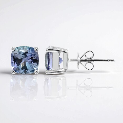 Orecchini in oro con Tanzanite (non riscaldata) (CIRARI)