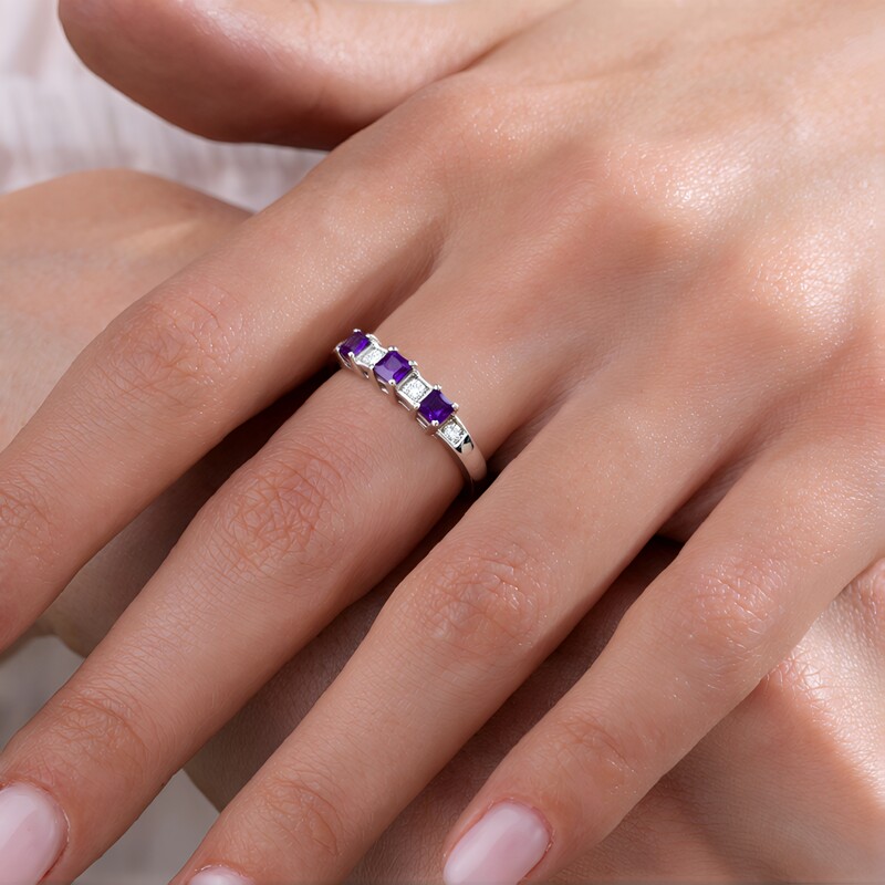 Sambia-Amethyst-Silberring