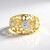 Anello in argento con Zircone (Ornaments by de Melo)