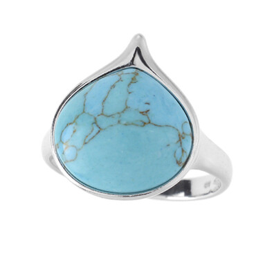 Anello in argento con Turchese (dagen)