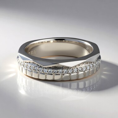 Anillo en plata con Zircón