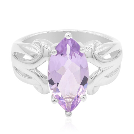 Anello in argento con Ametista Rose de France