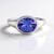 Anello in oro con Tanzanite AAA