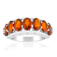 Madeira Citrine Silver Ring (de Melo Essence)