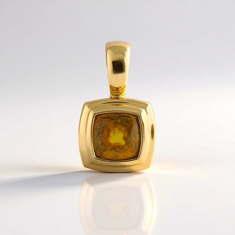 Pendentif en or et Sphène (CUSTODANA)