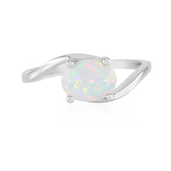 Anello in argento con Opale di Welo