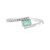 Colombian Emerald Silver Ring