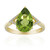 Anello in oro con Peridoto Dashihe  (CIRARI)