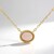 Collana in argento con Quarzo Rosa