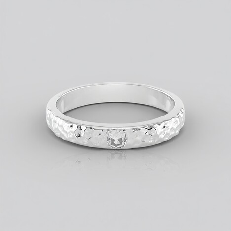 Anello in argento con Zircone