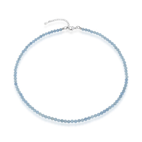 Collana in argento con Acquamarina