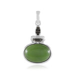 Ciondolo in argento con Giada Canadese