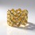 Anello in oro con Diamante Champagne I3 (de Melo Gold)