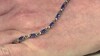 Brazalete en plata con Cianita de Nepal