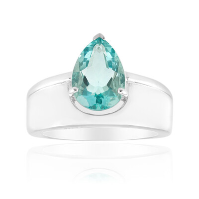 Anello in argento con Fluorite Braldu (Pallanova)