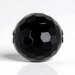 Ciondolo in argento con Onice Nero (MONOSONO COLLECTION)