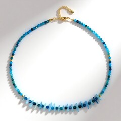 Collana in argento con Acquamarina Brasiliana