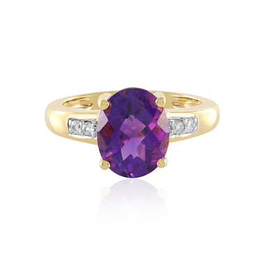 Anello in argento con Ametista