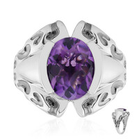 Bague en argent et Améthyste (Remy Rotenier)