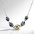 Collana in argento con Diaspro Dalmata
