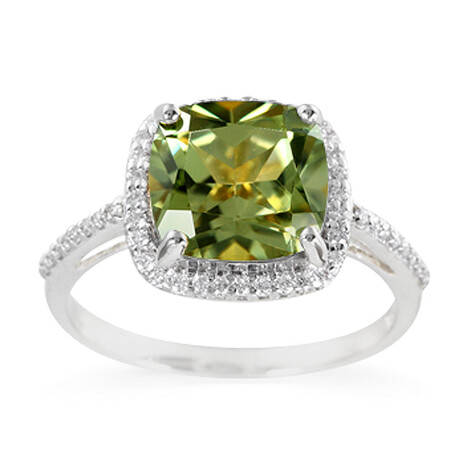 Zilveren ring met een zultaniet