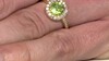 Anillo en plata con Esfena