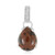 Mahogany Obsidian Silver Pendant