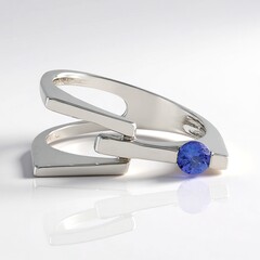 Anello in argento con Tanzanite (de Melo Essence)