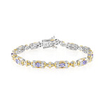 Bracciale in argento con Tanzanite (Gems en Vogue)