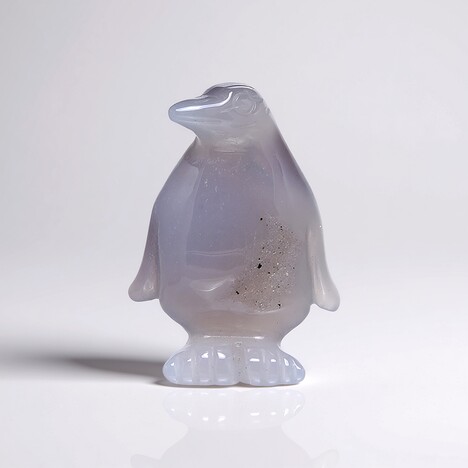 Figura con Agata Color Argento
