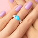 Sleeping Beauty-Türkis-Silberring (Faszination Türkis)