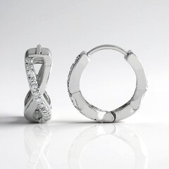 Orecchini in argento con Zircone